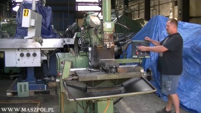 Frezarka narzędziowa FNF 40 P AVIA - oprzyrządowanie - WWW.MASZPOL.PL смотреть онлайн