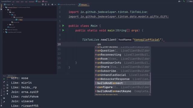 TikTok Data in 2 Minutes: Gifts, Follows, and Comments with Java смотреть онлайн