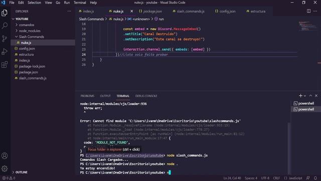 Nuke Command | Discord.JS смотреть онлайн