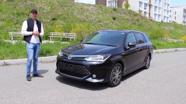 Corolla Fielder Hybrid WxB. Авто на каждый день.Технология и надежность. смотреть онлайн