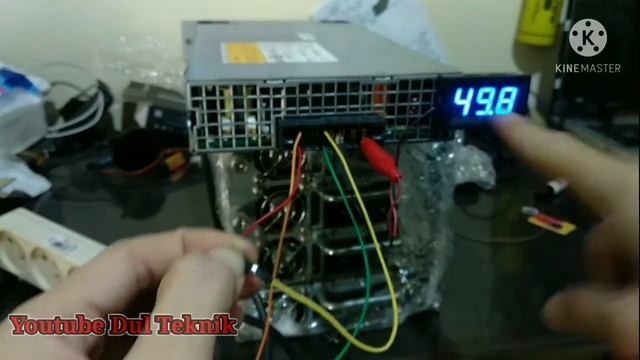 Menghidupkan Power Supply Server Delta PSU2000W 48V 43A смотреть онлайн
