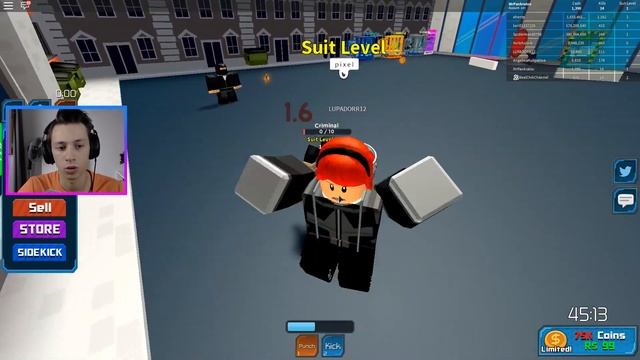 ROBLOX КУПИЛ КОСТЮМ ЧЕЛОВЕКА ПАУКА СИМУЛЯТОР СУПЕРГЕРОЯ В РОБЛОКС | Roblox Superhero Simulator смотреть онлайн