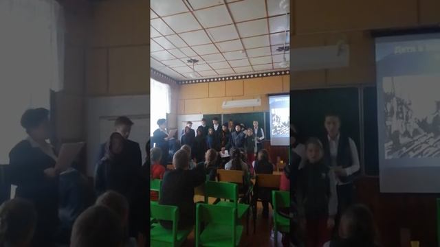 "Непокоренный Ленинград" мероприятие о Блокаде Ленинграда в Холмечской СОШ смотреть онлайн
