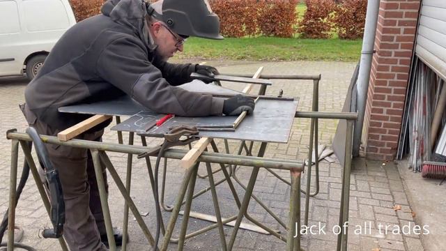 Plasmacutting PAK 43 Cradle Parts For The Nashorn Restoration.