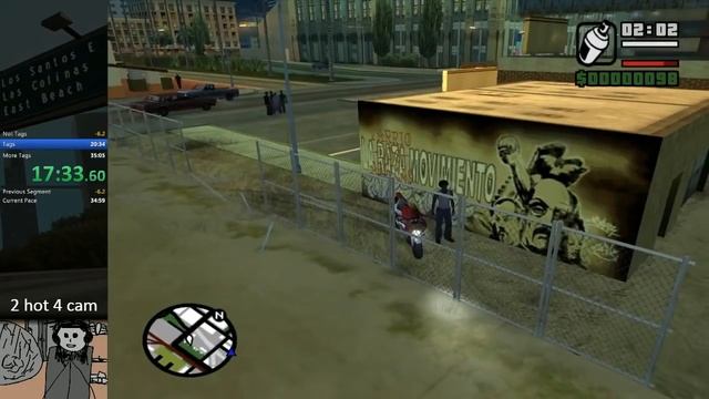 GTA:SA All Tags In 34:20