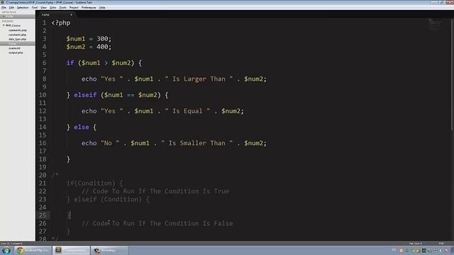 [ Learn PHP 5 In Arabic ] #11 - If, Elseif, Else смотреть онлайн