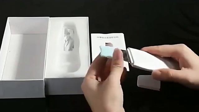 Аппарат утразвуковой чистки с насадками белый смотреть онлайн