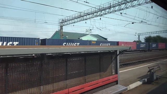 23.08.2021. Россия. Новосибирская область. Железнодорожная станция Обь. Часть 1 смотреть онлайн