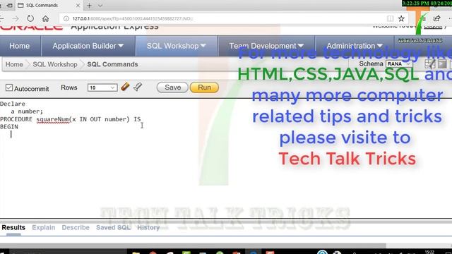 Parameter mode (IN,OUT,IN OUT) in PL/SQL | Part - 20.1 | In Hindi by Tech Talk Tricks смотреть онлайн