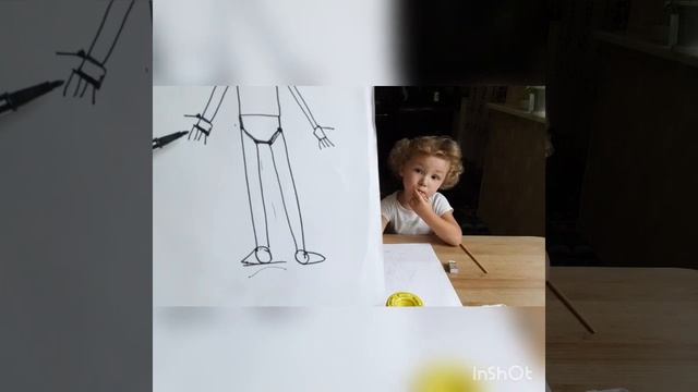 Рисование. Рисуем человека. смотреть онлайн