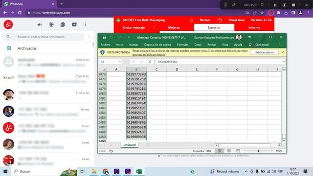 Exporting WhatsApp Contacts to an Excel File: Streamline Your Contact Management смотреть онлайн