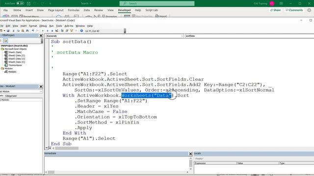 Excel Macro - Sort Data, Dynamic Range - Excel VBA Part 12 смотреть онлайн