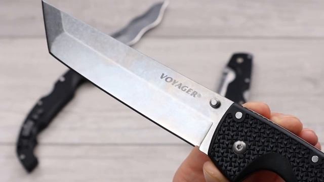 Несокрушимые ножи COLD STEEL VOYAGER (TANTO, KRIS) смотреть онлайн