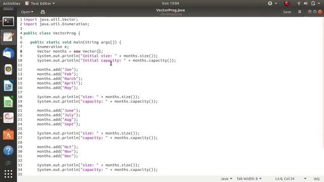 Vector Data Structure in Java Programming Language | Vector Data Structure Java смотреть онлайн