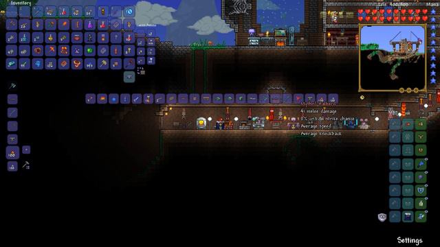 Terraria Прохождение! #8 Супер везеьне! Эволюция кирок! смотреть онлайн