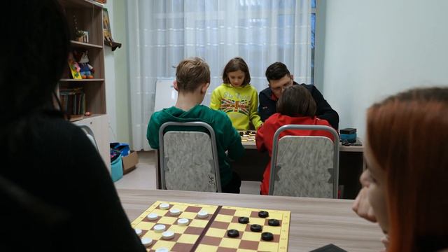 Шашки с детьми смотреть онлайн