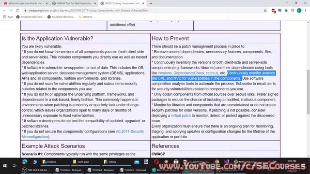 #Security of #Information #Systems - Lecture 14: OWASP Top 10, Injection, XSS, Authentication Attac смотреть онлайн