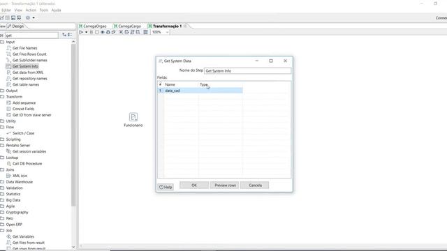 Get System Info - Pentaho Data Integration смотреть онлайн
