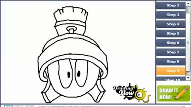 How to Draw Marvin the Martian смотреть онлайн