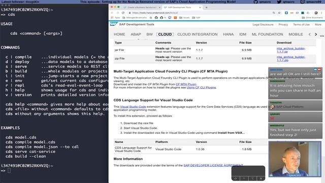 Ep.1 – Setting up for the Node.js flavoured version of SAP’s Cloud Application Programming Model смотреть онлайн