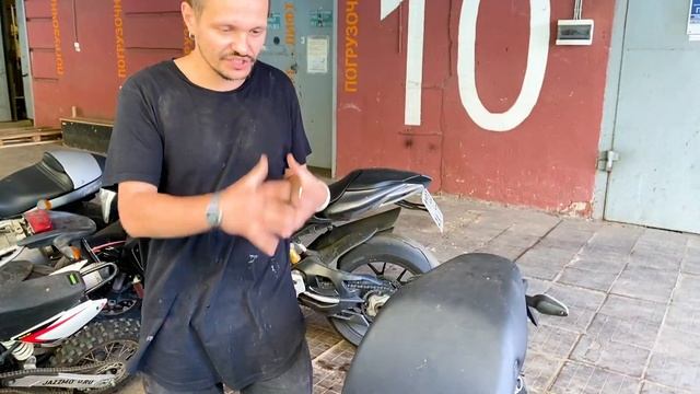 Ставим электро мотор HELV Motors на Ducati Monster. Первый выпуск. смотреть онлайн