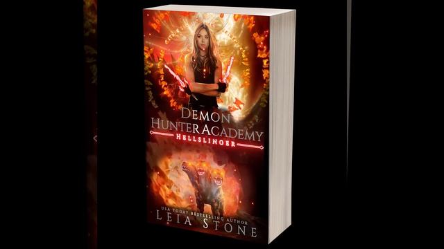 Demon Hunter Academy Animated Book Cover 3D Mockup смотреть онлайн