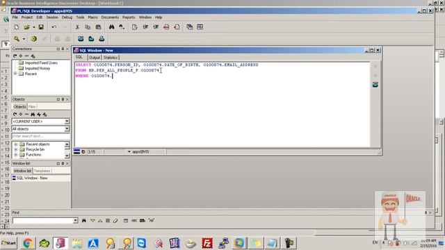 HOW TO USE % DEFAULT VALUE IN ORACLE DISCOVERER DESKTOP PARAMETER смотреть онлайн