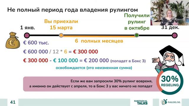 2.11 Неполный год владения рулингом. смотреть онлайн