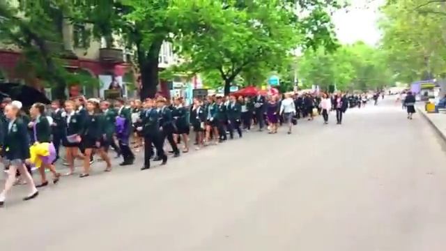 Влог:150 лет гимназии,марш,танцы. смотреть онлайн