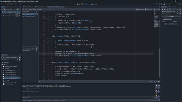 Fishing mini game in GODOT C# Tutorial смотреть онлайн