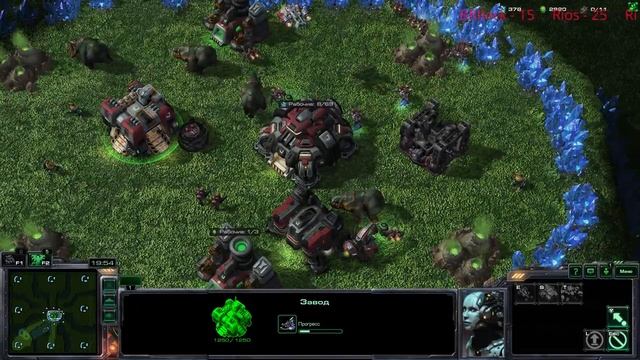 StarCraft II Беспредельничаем на карте Big Hunter смотреть онлайн