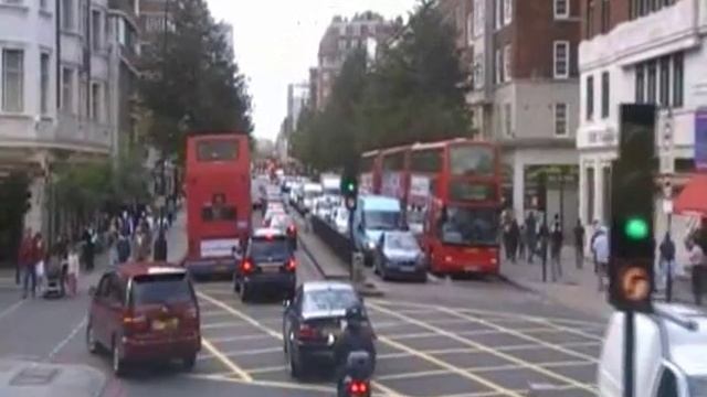 London Rush-hour bus ride смотреть онлайн
