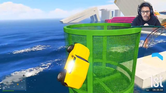 1000% IMPOSSIBLE LASER CHALLENGE GTA 5 смотреть онлайн