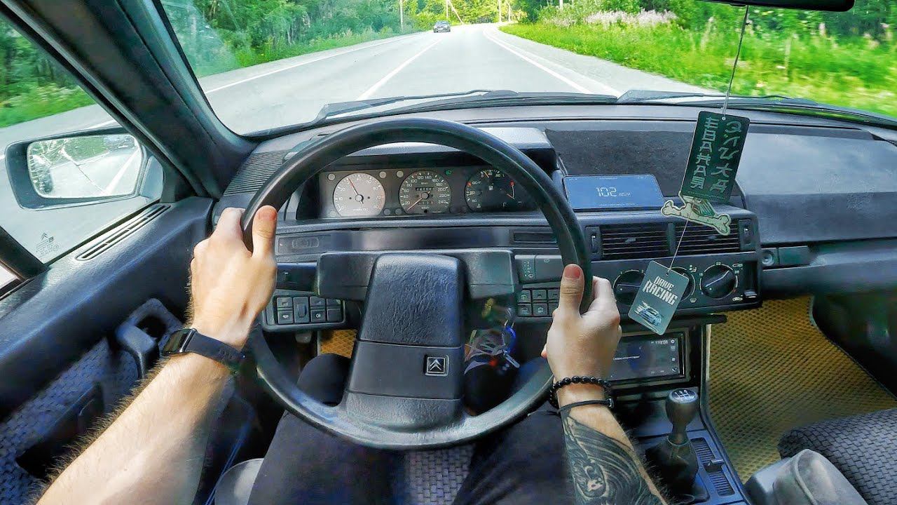 1993 Citroen XM (Французский люкс) - POV ОБЗОР И ТЕСТ-ДРАЙВ смотреть онлайн