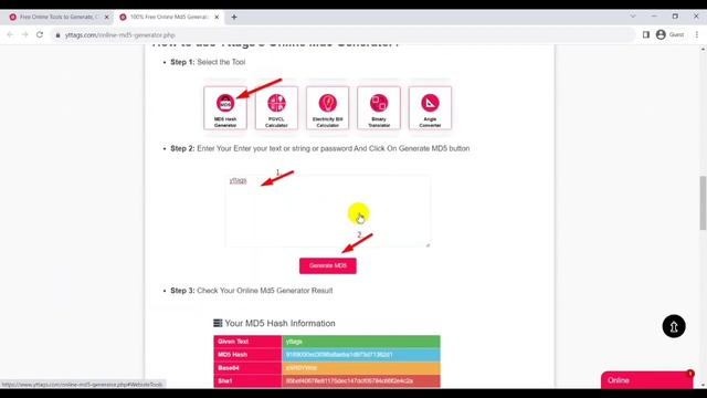 Online Md5 Generator | MD5 Hash Generator and Calculator Online Tool | MD5 Online смотреть онлайн