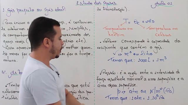 Estudo dos Gases - Aula 01 (Conceitos Iniciais) смотреть онлайн