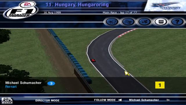 F1 Manager - Stewart GP - Season 1 - Hungarian GP смотреть онлайн