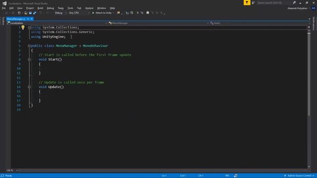 Локализация №1 / Localization в Unity смотреть онлайн