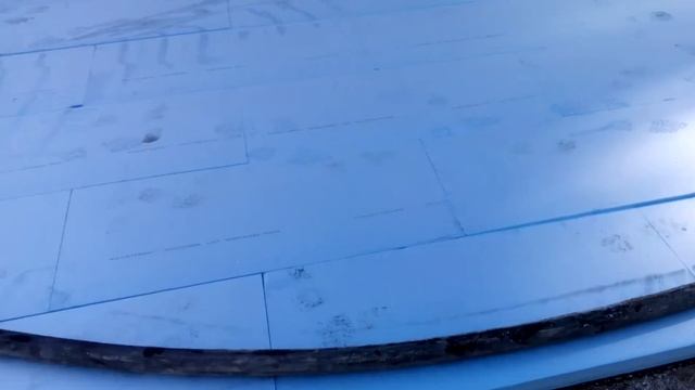 Работа стройка Польша утепление пенополистеролом Часть 1