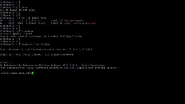 How to connect the oracle database and shutdown смотреть онлайн