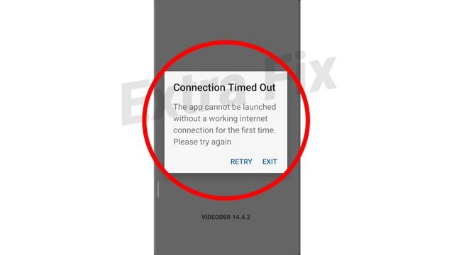 How To Fix Connection Timed Out Problem Solve Videoder App смотреть онлайн