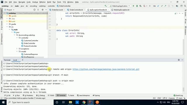 Java Backend Development 10: Git vs. GitHub смотреть онлайн