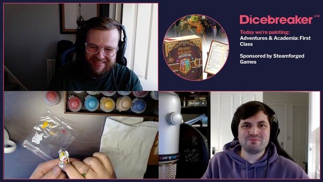 Let's paint Adventures & Academia: First Class! (sponsored) | Dicepainter Live смотреть онлайн