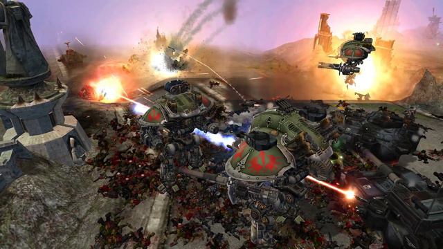 IMPERIAL KNIGHTS Vs Orks WAAAGH! - Unification Mod | Warhammer 40k: Dawn Of War: Soulstorm