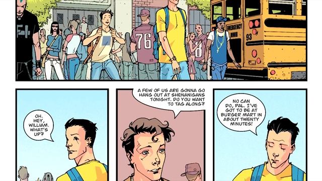 Комикс-обзор на Invincible / Неуязвимый [Preview]