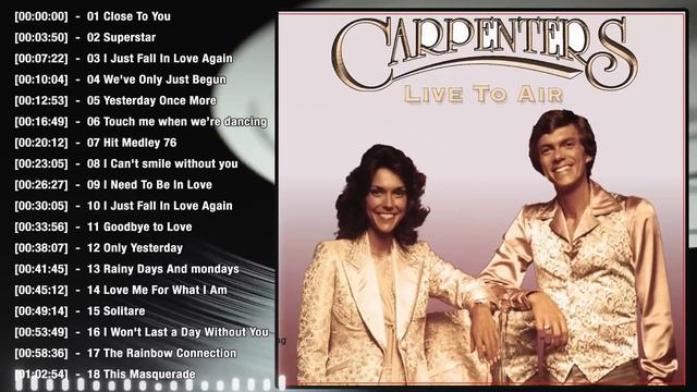 Carpenters Greatest Hits Collection Full Album | The Carpenter Songs | Best Songs Of The Carpenter