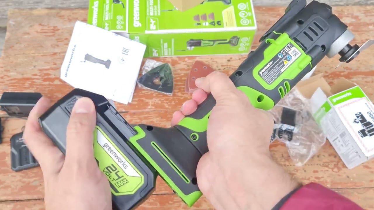 Обзор реноватора Greenworks G24MT. Одно решение которое способно на все смотреть онлайн