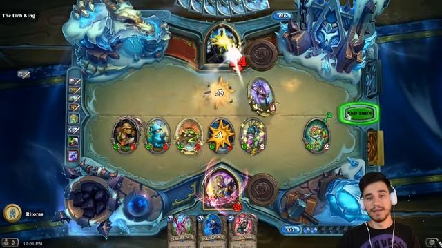 Hearthstone: Icecrown Citadel - Part 10: The Frozen Throne - Shadowreaper Anduin (Priest) Gameplay смотреть онлайн