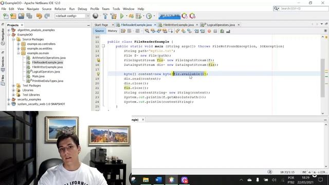 Reading data from a file: Local File System смотреть онлайн