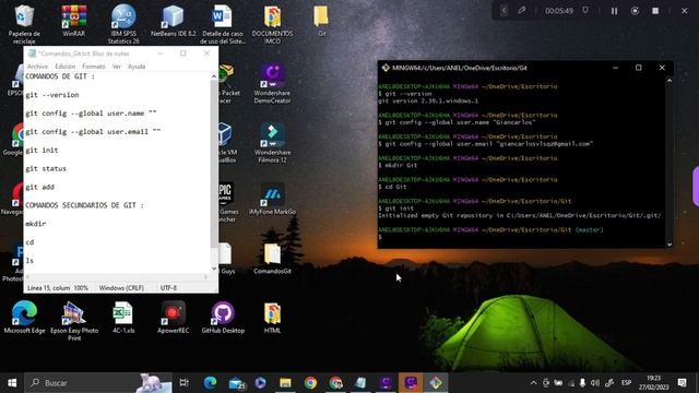 Como Crear Tu Primer Repositorio en Git (Paso a Paso) смотреть онлайн